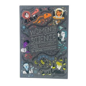 Women In Science Postcard Set Open Box Rachel Ignotofsky Biology STEM Gift
